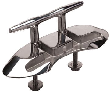 SeaDog 041404 Folding Stud Mount Cleat <SPACER TYPE=HORIZONTAL SIZE=1> Investment Cast 316 Stainless Steel