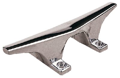 Sea-Dog 0441041 4-Hole Cleat: Chrome Zinc: 4-1/2": Carded