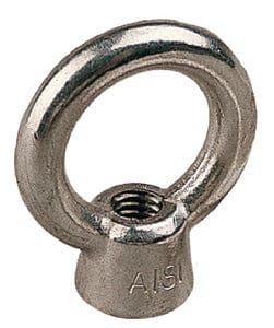 Eye Nut Stainless 3/8"-16