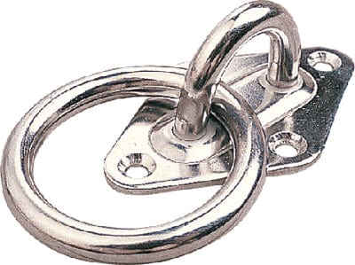 Sea-Dog 089612 Diamond Eye Plate w/Ring: 2-1/2": Bulk