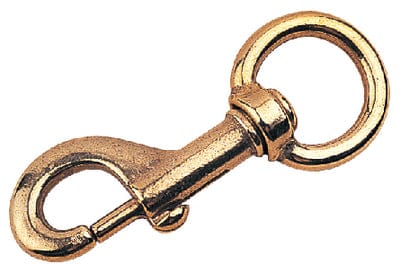 Sea-Dog 1360121 Swivel Eye Bolt Snap - Bronze: 2-11/16": Carded