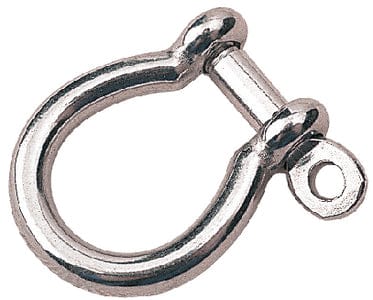 Seadog 1470561 1/4" Stainless Steel Bow Shackle: Carded