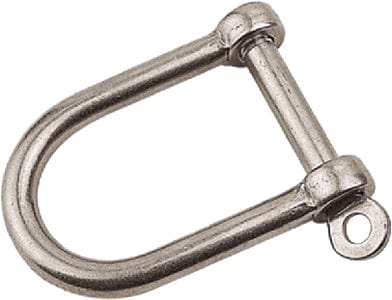 Sea-Dog 1471861 Wide D-Shackle/Mooring Buoy Stainless Steel Shackle
