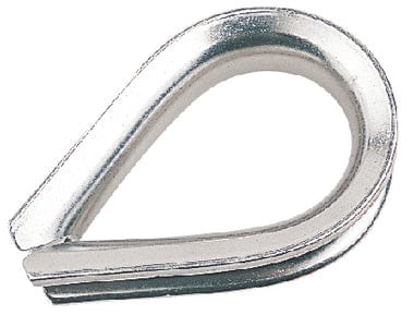SeaDog 170003 Heavy Duty 1/8" Diameter Thimble <SPACER TYPE=HORIZONTAL SIZE=1> Stamped 304 Stainless Steel