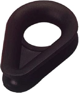 Sea-Dog 173571 Standard Thimble: Black Nylon: 1/4"