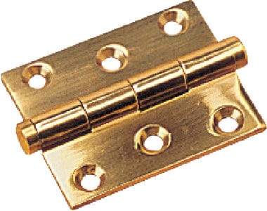 Sea-Dog 2046211 Removable Pin Butt Hinges: Cast Brass
