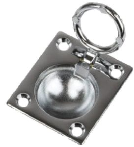 Sea-Dog 2224001 Ring Pull: Chrome/Brass