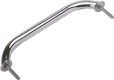 SeaDog 2542091 Stud Mount Flanged Grab Rail: Stainless: 10"