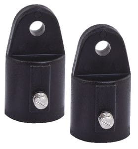 Sea-Dog 2731101 External Eye End: 3/4" Black: Pair