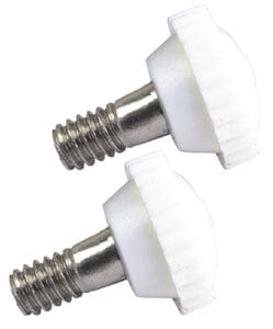 Nylon Head Screw-1/4" -20 X 1/2": White Pr