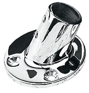 SeaDog 2806001 60&deg; Round Rail Base 7/8": Stainless