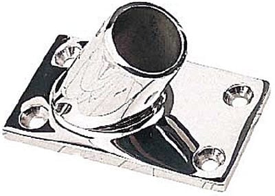 Sea-Dog 2816001 60&deg; Rectangular Base: 7/8" SS