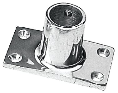 Sea-Dog 2819001 90&deg; Rectangular Base: 7/8" SS