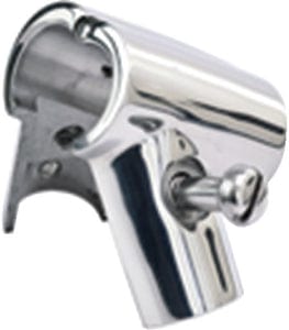 SeaDog 2906041 90&deg; Hinged Tee Rail Fitting: 316 Stainless: 1"