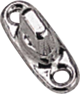 Sea-Dog 2991161 Snap Turn Buckle - 2 Screw Base: Nickel Plated Brass: 2 sets