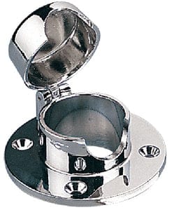 SeaDog 322080 Die Cast Brass Chrome Plated Hinged Chain Deck Pipe <SPACER TYPE=HORIZONTAL SIZE=1> #8 Fastener