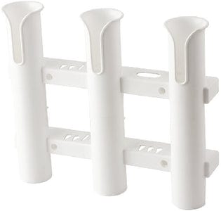 3 Pole Rod Storage Rack: White