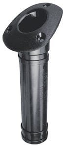 Rod Holder-Flush Mount Black