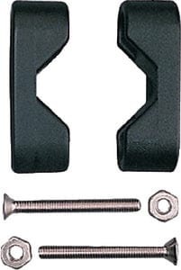 Sea-Dog 3271001 Rail Mount Brackets w/Screws: Black: 1 pr.
