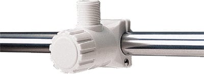 SeaDog 327149 Rail Mount Adjustable Antenna Base <SPACER TYPE=HORIZONTAL SIZE=1> Fits 7/8" to 1" Tubing <SPACER TYPE=HORIZONTAL SIZE=1> Injection Molded Nylon