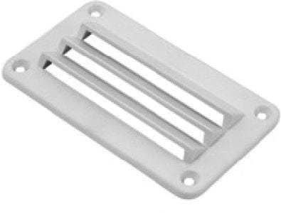 Sea-Dog 337381 Louvered Vent: White: 3" x 5-1/2"