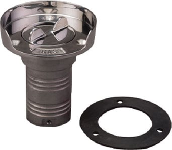 Sea-Dog 3513401 Gas Deck Fill With Guard: 1-1/2" Hose