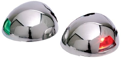 SeaDog 400069 Stainless LED Top Mount Side Navigation Light <SPACER TYPE=HORIZONTAL SIZE=1> USCG 2 NM Approved <SPACER TYPE=HORIZONTAL SIZE=1> #8 Fastener
