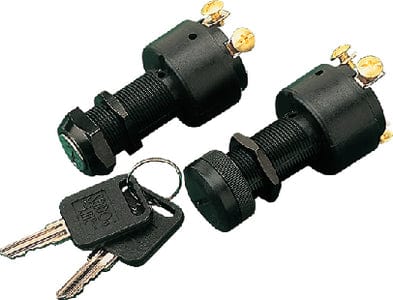 Sea-Dog 4203601 Switch 3 Position Polypropylene Ignition Switch w/o Boot