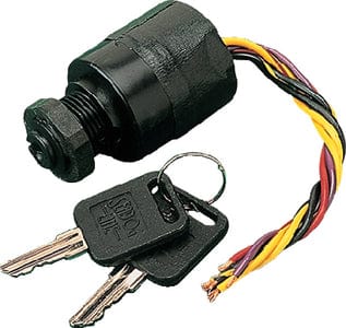 3 Position Magneto Style Ignition/Starter Switch
