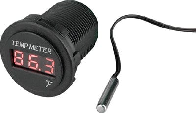 Sea-Dog 4216181 LED Round Temperature Meter