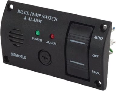 Seadog Bilge Water Alarm Panel W/Pump Switch