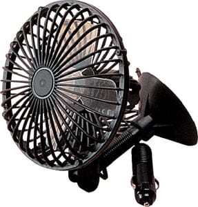 Sea-Dog 450120 Suction Cup Mount Fan: 12V