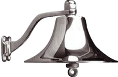 SeaDog Cast Polished Brass Bell <SPACER TYPE=HORIZONTAL SIZE=1> #6 Fastener