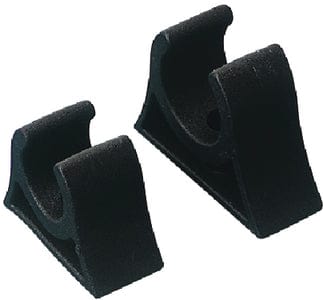 Sea-Dog 4913431 Pole Storage Clip: 5/8" Black: 1 pr.