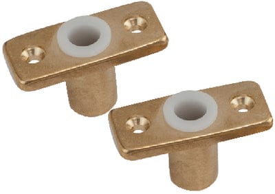 SeaDog 5806001 Brass Oarlock Sockets: Top Mt.: pr.