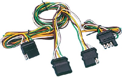 Sea-Dog 7538771 4-Wire Trailer Connector Set: Male & Female