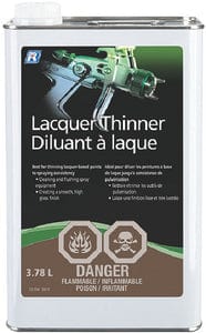 Recochem 13554 Lacquer Thinner: 4L: 4/case