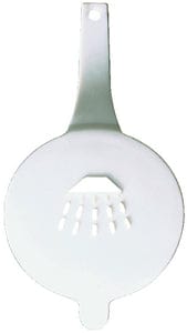 Scandvik 10252 White Replacement Cap Only for Horizontally Mounted Recessed Showers 10055 :10275: 10298 and 10826