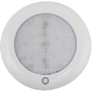 Scandvik 41462P LED Dual-Color Low Profile Dome Light: 5" White/Red