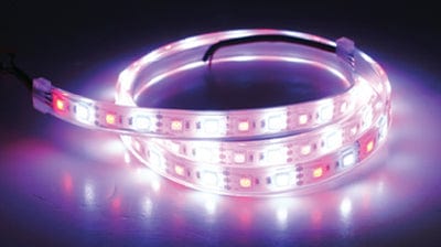 LED Dual Color Flex Strip: Red/White