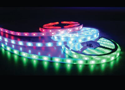 LED Flexible PCB 50/50 Board Rope Lights: Blue