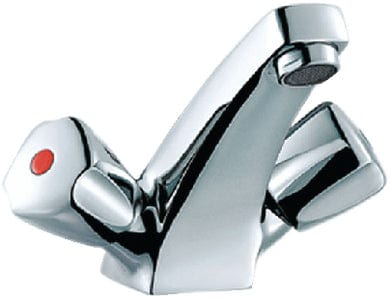 Scandvik 70001 Chrome Plated Brass Classic Basin Mixer Faucet