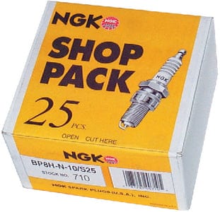 Shop Pack Spark Plugs: 713 BR8ES: 25/Pack