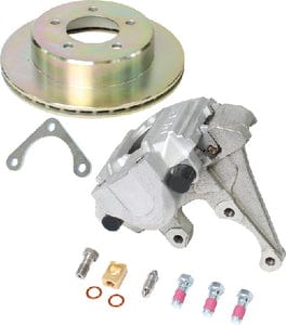 UFP Zinc+ Ventilated Rotor With Aluminum Caliper Kit