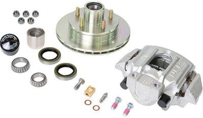 UFP Zinc+ Hub: Stainless Ventilated Rotor And Aluminum Caliper Kit