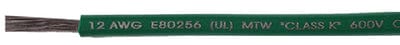 Primary Tinned Copper Wire: 100' 10AWG Green