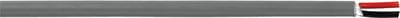 Cobra Tinned Copper Round Duplex Wire: 100' 12/2 AWG Gray Jacket