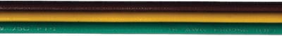 Tinned Copper Bonded Ribbon Cable: 100' 14/2 AWG Black/Red