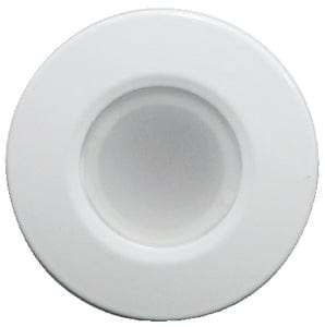 Lumitec Orbit Flush Mount Down Light: White Bezel: White Light