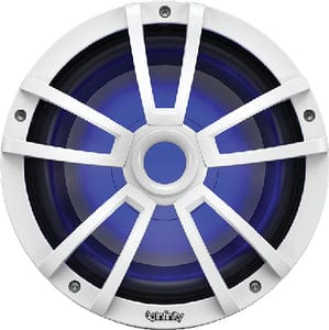 Infinity 1022MLW Subwoofer w/Grille: 10" Gloss White: 1 ea.